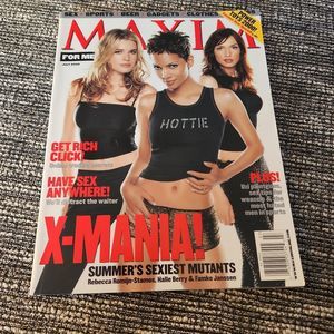 Maxim magazine July 2000 XMen Halle Berry
